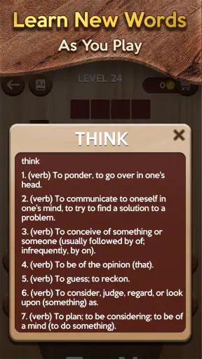 Jogo Woody Cross® Word Connect screenshot