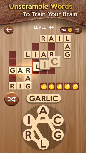 Jogo Woody Cross® Word Connect screenshot