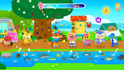 Jogos de Acampamento Cocobi screenshot