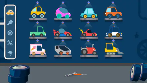 Jogos de carros infantis 2+ screenshot