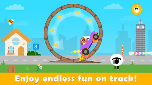 Jogos de carros infantis 2+ screenshot