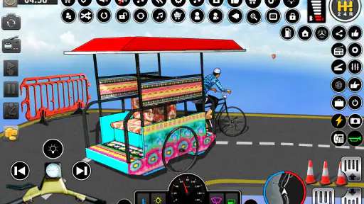 Jogos de dirigir riquixás de screenshot