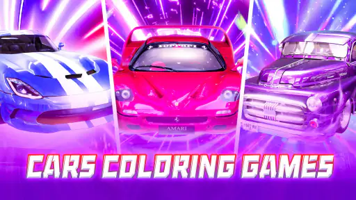 Jogos de pintar de carro screenshot
