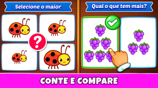Jogos infantis: 3-7 anos screenshot