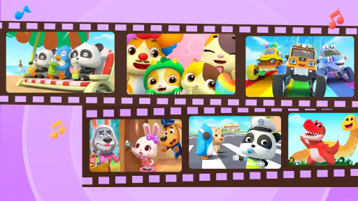 Jogos Infantis do Bebê Panda screenshot