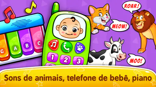Jogos para bebês em português screenshot