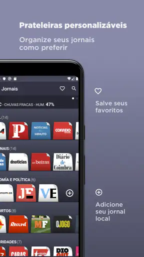 Jornais Portugueses screenshot