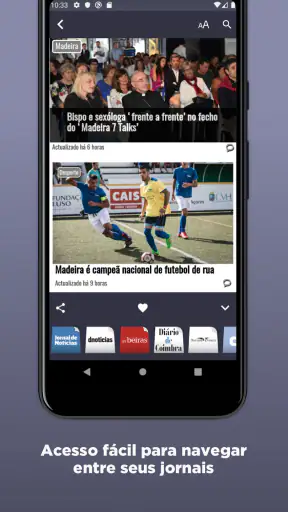Jornais Portugueses screenshot