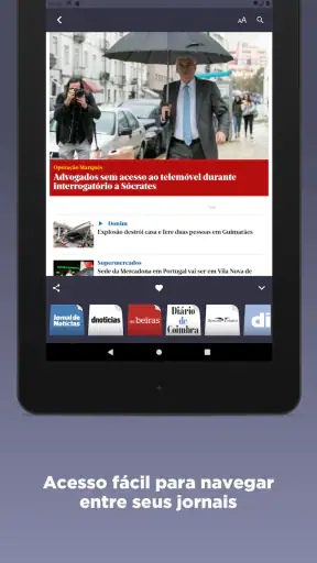 Jornais Portugueses screenshot