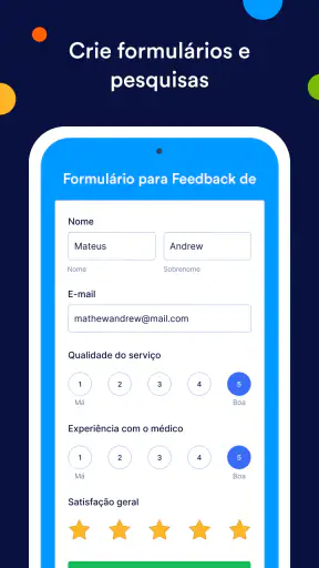 Jotform - Formulários Móveis screenshot