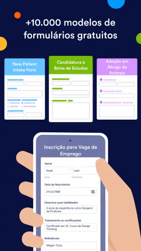 Jotform - Formulários Móveis screenshot