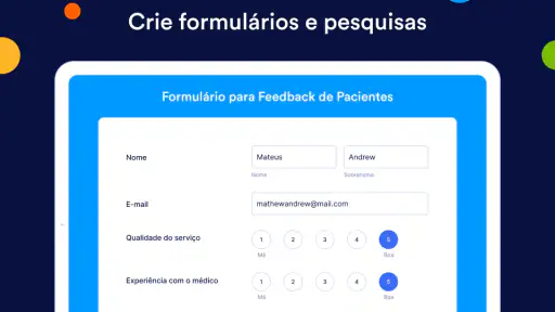 Jotform - Formulários Móveis screenshot