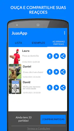 JuasApp - Trotes Telefônicos screenshot