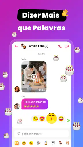 JusTalk - Bate-papo por vídeo screenshot