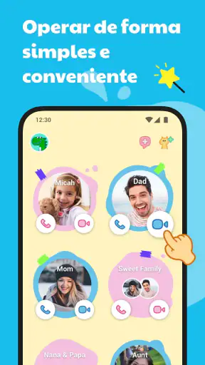 JusTalk Kids Messenger screenshot