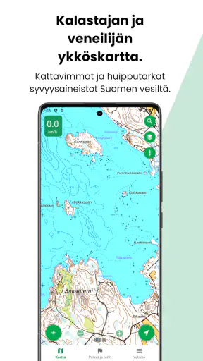 Karttaselain - Maastokartta screenshot