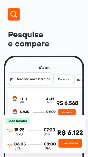 KAYAK: Voos, Hotéis e Carros screenshot
