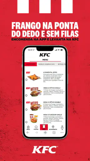 KFC Portugal screenshot
