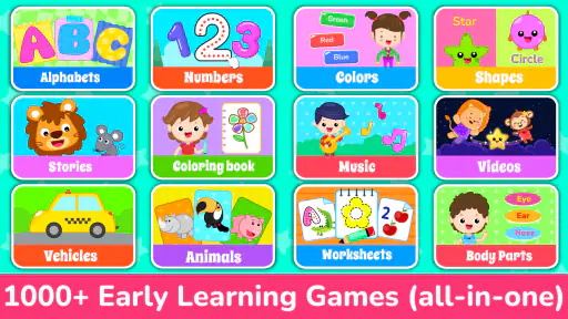 Kids Games de Aprendizagem screenshot