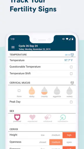 Kindara Fertility & Ovulation  screenshot