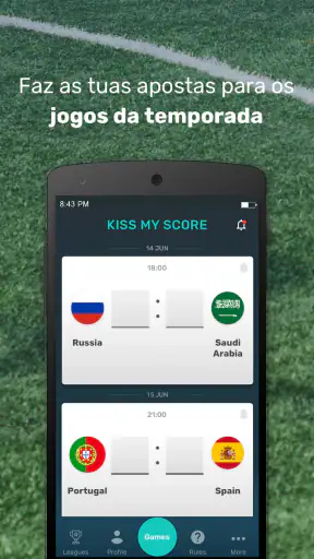 Kiss My Score - Copa America screenshot