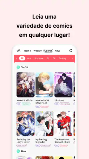 Lalatoon - Comics e Webtoons screenshot