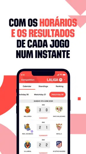 LALIGA: App de Futebol Oficial screenshot