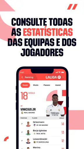 LALIGA: App de Futebol Oficial screenshot