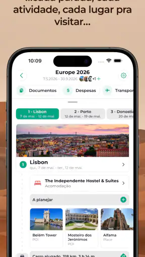 Lambus | Planejador de viagem screenshot