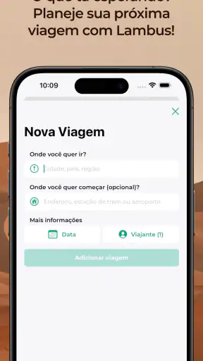 Lambus | Planejador de viagem screenshot
