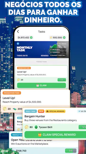 Landlord Tycoon-Dono do mundo screenshot