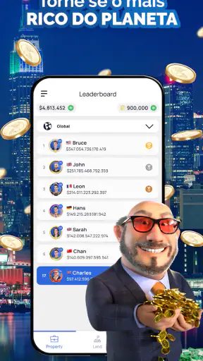 Landlord Tycoon-Dono do mundo screenshot