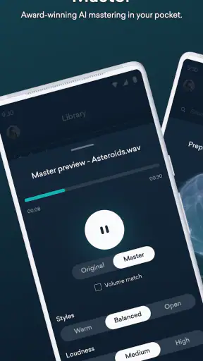 LANDR - Master & Release Music screenshot