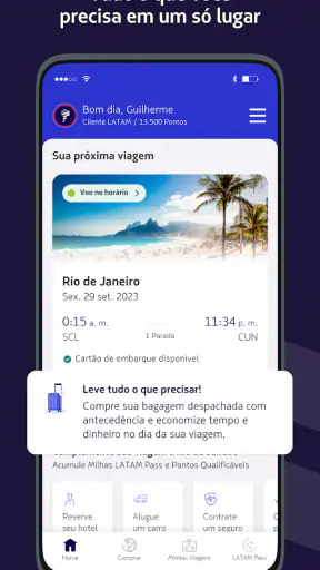 LATAM: Voos, Hotéis, Carros screenshot