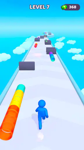 Layer Man 3D: Corra e Acumule screenshot