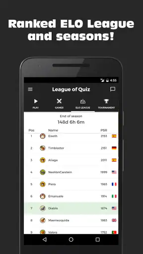 League of Quiz Trivia screenshot