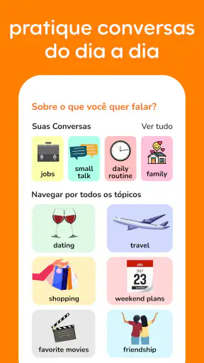 Learna AI: Aprendendo Idiomas screenshot