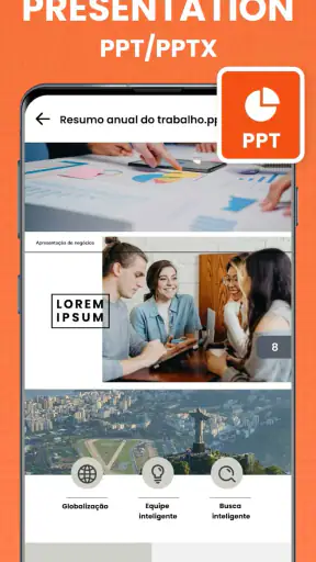 Leitor de documentos: PDF, DOC screenshot