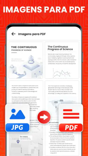 Leitor de documentos: PDF, DOC screenshot