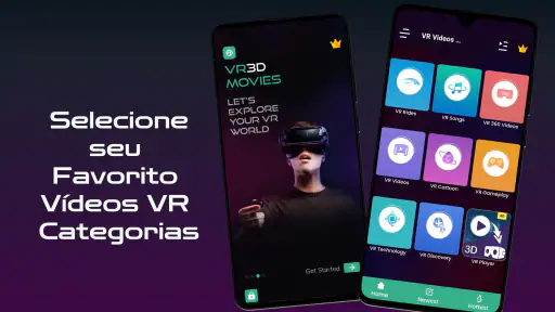 Leitor de filmes de RV screenshot