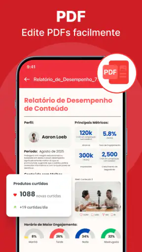 Leitor de PDF & Documentos screenshot