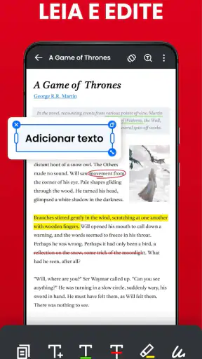 Leitor de PDF & Visualizador screenshot