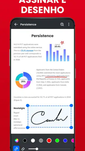 Leitor de PDF & Visualizador screenshot