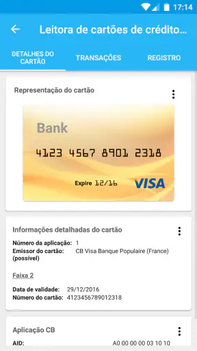 Leitora de cartões NFC Pro screenshot