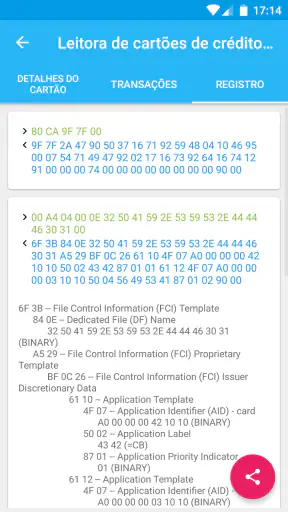Leitora de cartões NFC Pro screenshot