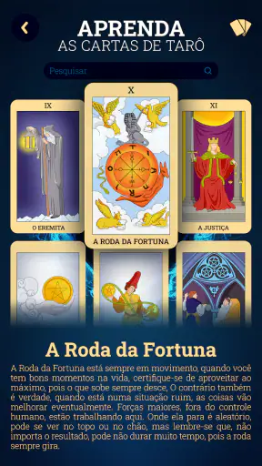 Leitura de Cartas de Tarot screenshot