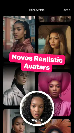 Lensa: editor de fotos & AI screenshot
