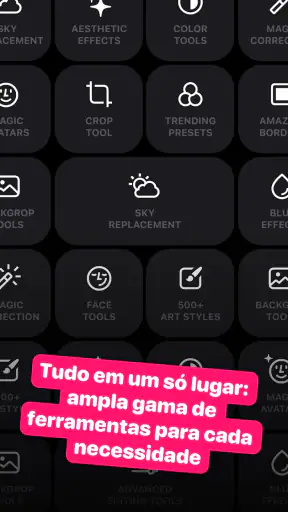 Lensa: editor de fotos & AI screenshot
