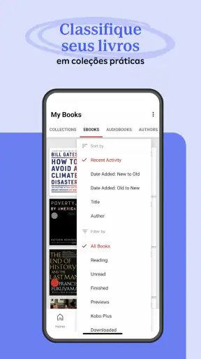 Ler livros digitais Kobo Books screenshot