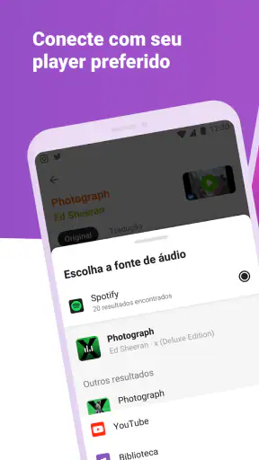 Letras - Letras de músicas screenshot